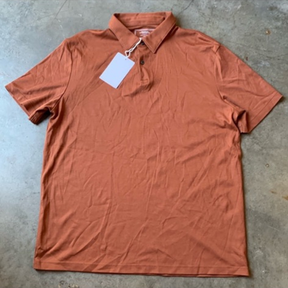 Charles Tyrwhitt Terracotta Polo Shirt